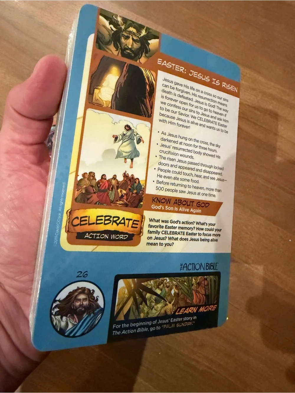 The Action Bible Heroes Card Collection Complete 54 Card Set NWT